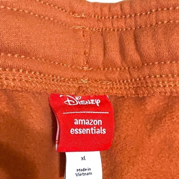 Disney Marvel Starwars Fleece Track Pants Men’s Size XL Orange NWOT - Picture 4 of 8